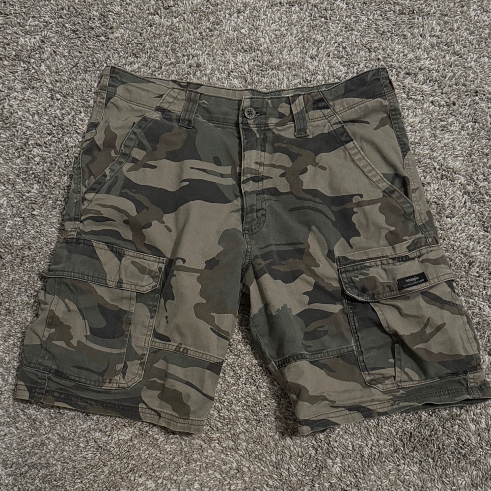 Camouflage Cargo Shorts